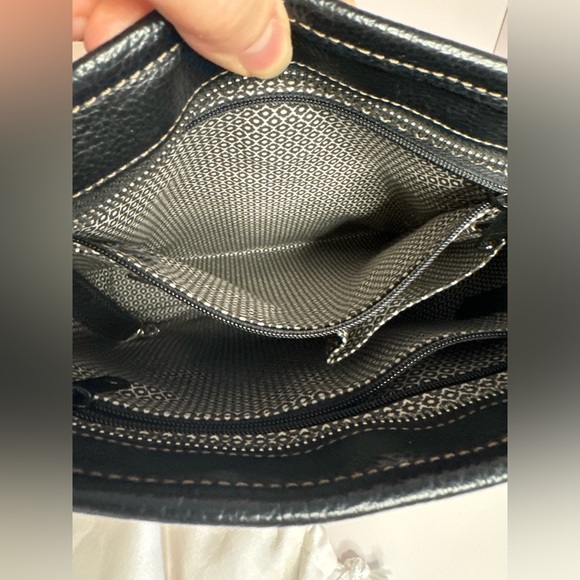 Brighton EUC Interlok Journey Herringbone Crossbody Bag w/ Dust Bag - Picture 11 of 16